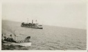 Image of American Consul meet us off Sydney. Excursion Steamer.